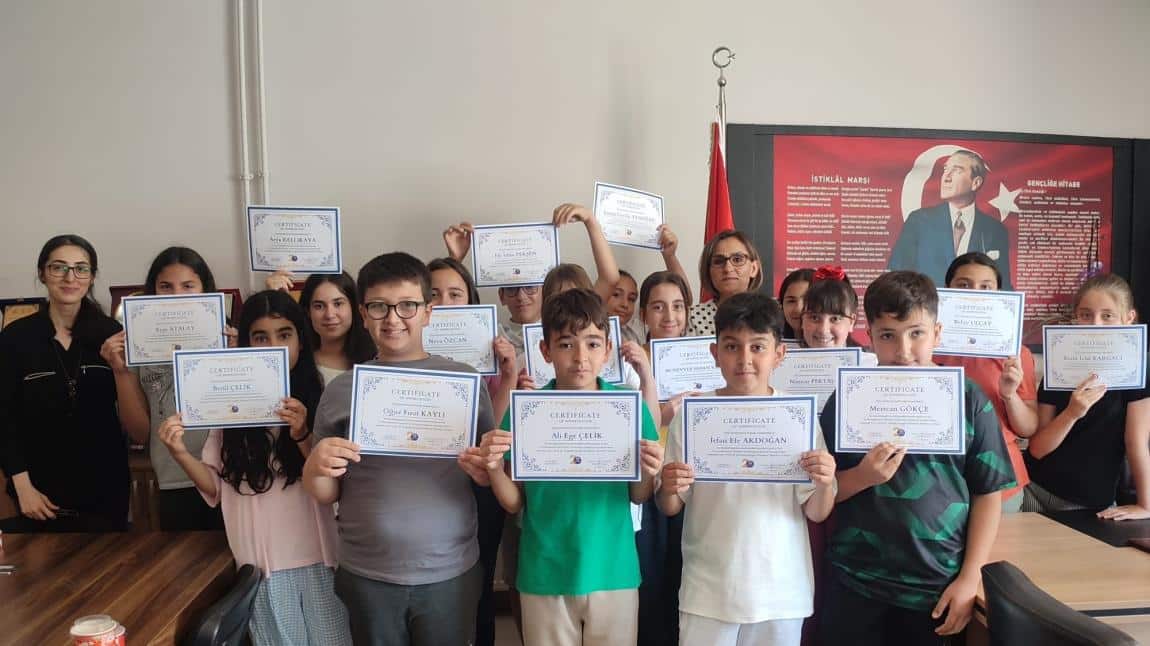 eTwinning Sertifikalarımızın Takdimi